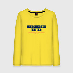 Женский лонгслив Manchester United FC Classic