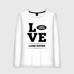 Женский лонгслив Land Rover Love Classic