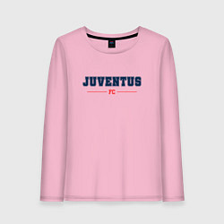 Лонгслив хлопковый женский Juventus FC Classic, цвет: светло-розовый