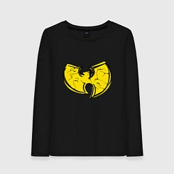 Лонгслив хлопковый женский Style Wu-Tang, цвет: черный