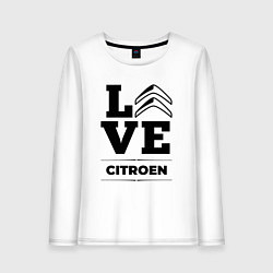 Женский лонгслив Citroen Love Classic