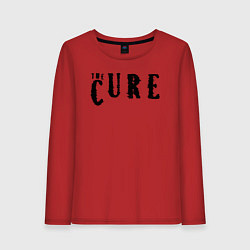 Женский лонгслив The Cure лого