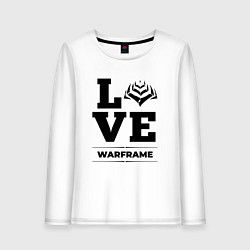 Женский лонгслив Warframe love classic