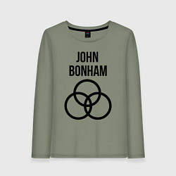 Женский лонгслив John Bonham - Led Zeppelin - legend