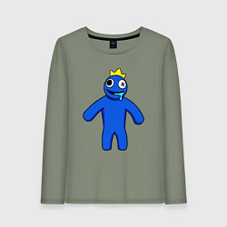 Женский лонгслив Синий из Роблокс