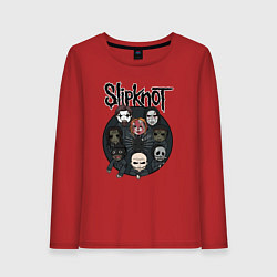 Женский лонгслив Slipknot art fan