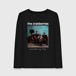 Лонгслив хлопковый женский The Cranberries rock, цвет: черный
