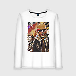 Женский лонгслив Jason Statham - кинозвезда