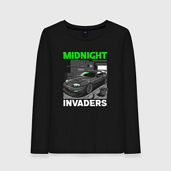 Женский лонгслив Midnight inviders - Toyota Supra