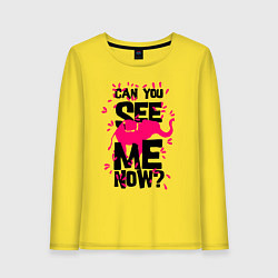 Женский лонгслив Неужели ты меня не видишь