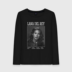 Женский лонгслив Lana Del Rey black