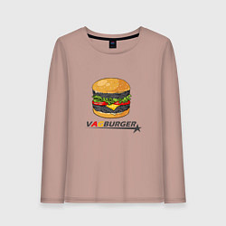 Женский лонгслив VAGburger tyres