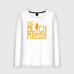 Женский лонгслив The black mamba