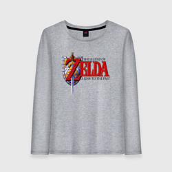 Лонгслив хлопковый женский The Legend of Zelda game, цвет: меланж