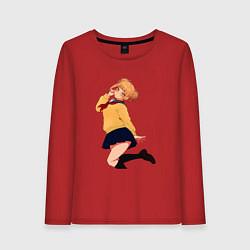 Женский лонгслив Химико Тога в чулках