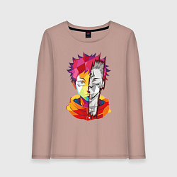 Женский лонгслив Магическая битва Итадори Юдзи и Двуликий призрак