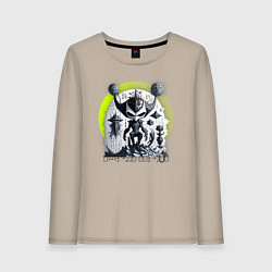 Женский лонгслив Почти знаменит