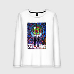 Лонгслив хлопковый женский Персонажи аниме - Великая небесная стена, цвет: белый