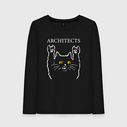 Женский лонгслив Architects rock cat