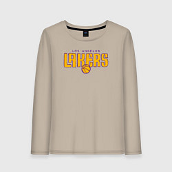 Женский лонгслив NBA Lakers
