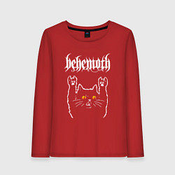 Женский лонгслив Behemoth rock cat