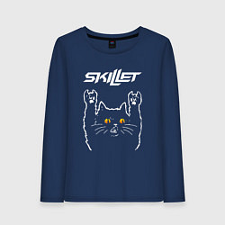 Женский лонгслив Skillet rock cat