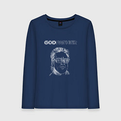 Женский лонгслив Godfather white
