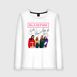 Женский лонгслив Blackpink Lisa Jisoo Jennie Rose