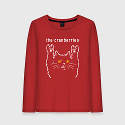 Женский лонгслив The Cranberries rock cat