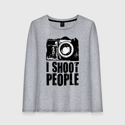 Женский лонгслив Shoot photographer