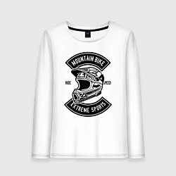 Женский лонгслив Mountain bike helmet