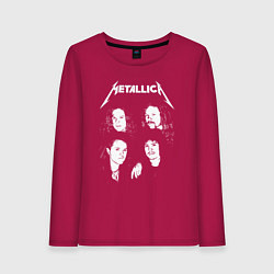 Женский лонгслив Metallica band