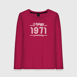 Женский лонгслив Лимитированный выпуск 1971