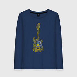 Женский лонгслив My guitar