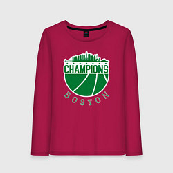 Женский лонгслив Boston champions