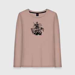 Женский лонгслив Георгий Победоносец Герб Москвы