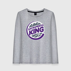 Женский лонгслив Sacramento king