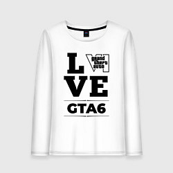 Женский лонгслив GTA6 love classic