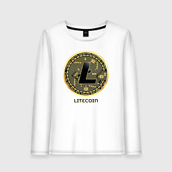 Женский лонгслив Litecoin крипта