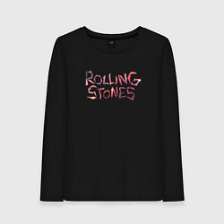 Женский лонгслив The Rolling Stones - logo