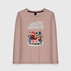 Женский лонгслив Arctic Monkeys clowns