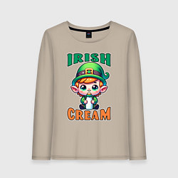 Женский лонгслив Irish Cream