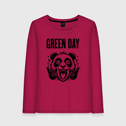 Женский лонгслив Green Day - rock panda