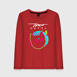 Женский лонгслив Tokio Hotel rock star cat