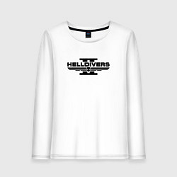 Женский лонгслив Helldivers 2: Logo
