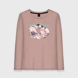 Женский лонгслив Шепот сердца - студия Гибли