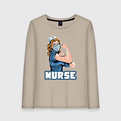 Женский лонгслив Good nurse