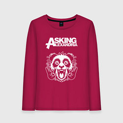 Женский лонгслив Asking Alexandria rock panda