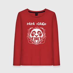 Женский лонгслив Papa Roach rock panda