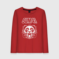 Женский лонгслив Sum41 rock panda